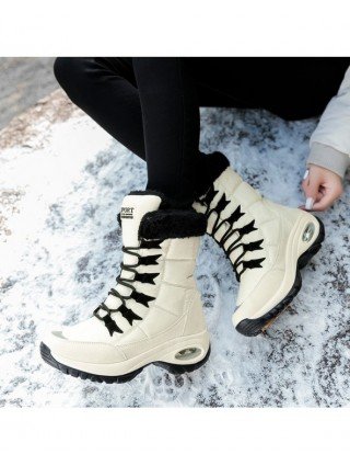 Moteriški batai-Batai-Moterų batai žiemos išlaikyti šiltas kojas sniego batai Lace-up patogus