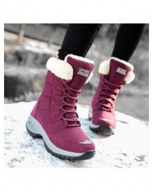 Moteriški batai-Batai-Moterų batai žiemos išlaikyti šiltas kojas sniego batai Lace-up patogus