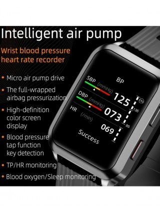 Smart Electronics-Smart Watches-Ture Blood Pressure Smart Watch