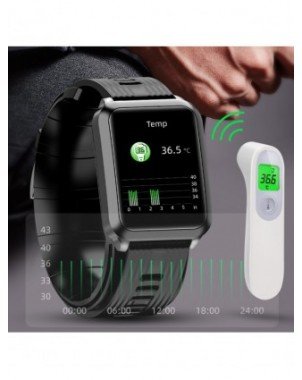 Smart Electronics-Smart Watches-Ture Blood Pressure Smart Watch