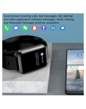 Smart Electronics-Smart Watches-Ture Blood Pressure Smart Watch
