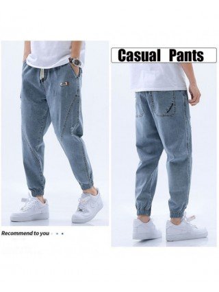 Bottoms-Casual Pants-New Arrival Fashion Jeans Men Pants Spring