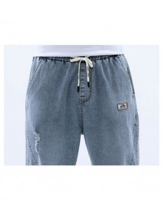 Bottoms-Casual Pants-New Arrival Fashion Jeans Men Pants Spring