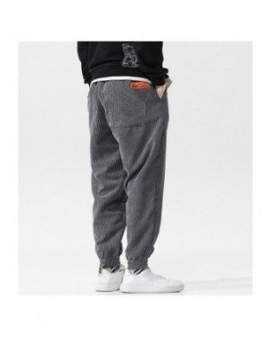 Kelnės-Laisvalaikio kelnės-Naujas modelis 2023 Elastingas juosmuo velvetinis mados Streetwear