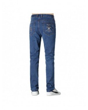 Bottoms-Jeans-Men`s Jeans Winter Fashion Blue Jeans Straight