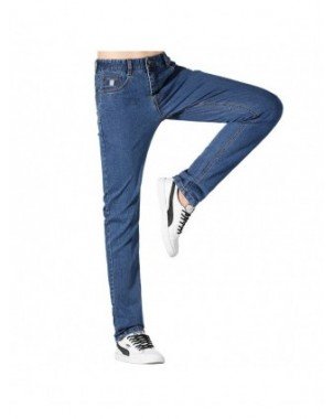 Bottoms-Jeans-Men`s Jeans Winter Fashion Blue Jeans Straight