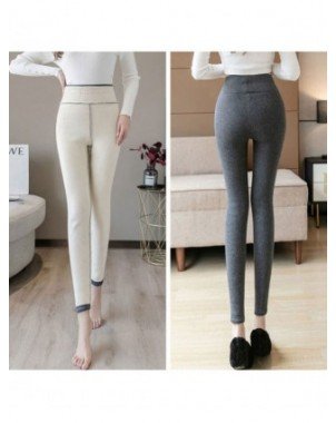 Bottoms-Pants & Capris-Winter Women`s Thicken Lambwool Leggings