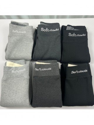 Bottoms-Pants & Capris-Winter Women`s Thicken Lambwool Leggings