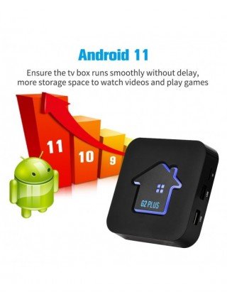 Namų garso ir vaizdo įrašai-TV imtuvai-G2 PLUS GTmedia Android 11.0 TV BOX Amlogic S905W2 2G16G