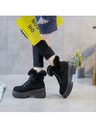 Women's Shoes-Boots-Women`s Snow Boots 2023 Winter Genuine