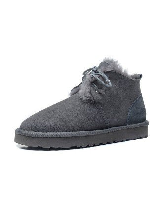 Women's Shoes-Boots-Fashion Real Wool Genuine Sheepskin Leather