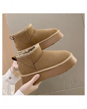 Women's Shoes-Boots-Winter Women Short Plush Warm Snow Boots