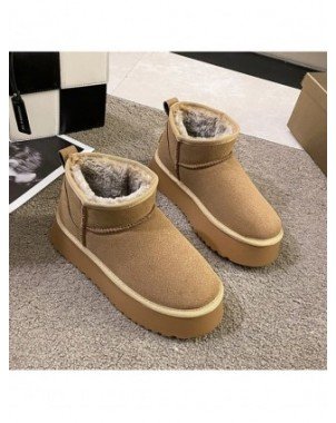 Women's Shoes-Boots-Winter Women Short Plush Warm Snow Boots