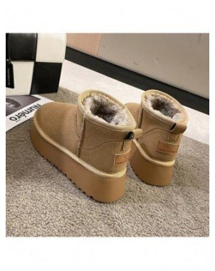 Women's Shoes-Boots-Winter Women Short Plush Warm Snow Boots