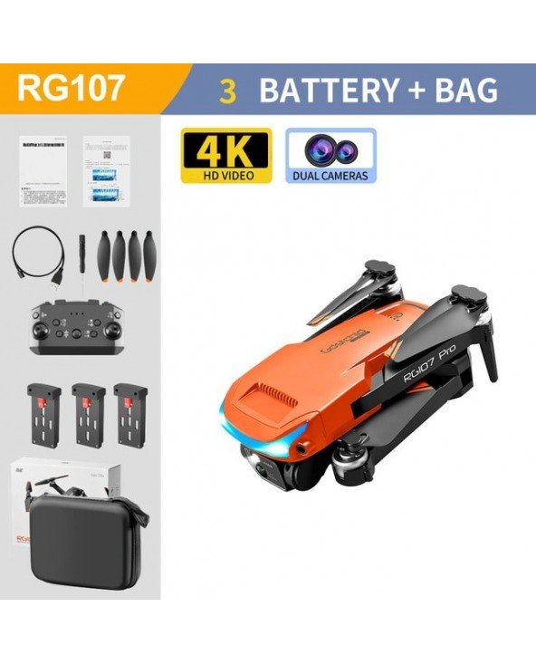 Camera & Photo-Camera Drones-For Beginner 2022 RG107 4k Drone 3