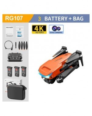 Camera & Photo-Camera Drones-For Beginner 2022 RG107 4k Drone 3