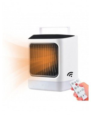 Household Items-Heating-2 in 1 Ceramic Space Heater Overheat