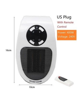 Household Items-Heating-Electric Mini Fan Heater 240V Remote