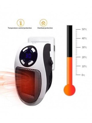 Household Items-Heating-Electric Mini Fan Heater 240V Remote