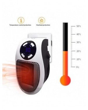 Household Items-Heating-Electric Mini Fan Heater 240V Remote
