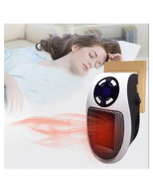 Household Items-Heating-Electric Mini Fan Heater 240V Remote