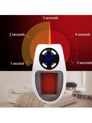 Household Items-Heating-Electric Mini Fan Heater 240V Remote