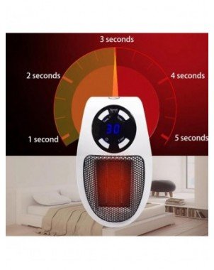 Household Items-Heating-Electric Mini Fan Heater 240V Remote