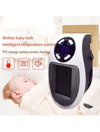 Household Items-Heating-Electric Mini Fan Heater 240V Remote