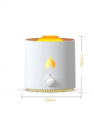 Indoor Lighting-Night Lights-HATV Flame Air Humidifier USB