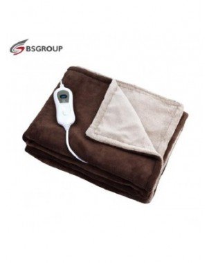 Namų apyvokos daiktai-Šildymas-220-240V 120W 160x120cm Minkštas Microplush Warmer Throw