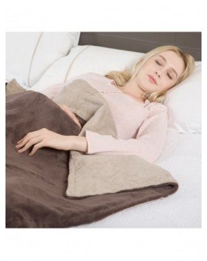 Namų apyvokos daiktai-Šildymas-220-240V 120W 160x120cm Minkštas Microplush Warmer Throw