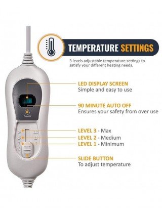 Household Items-Heating-220V - 240V 100W Portable Soft