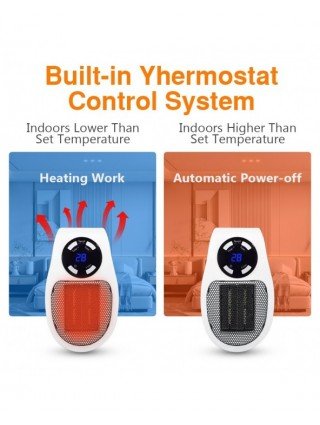 Household Items-Heating-Portable Electric Heater Plug in Wall