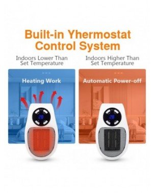 Household Items-Heating-Portable Electric Heater Plug in Wall