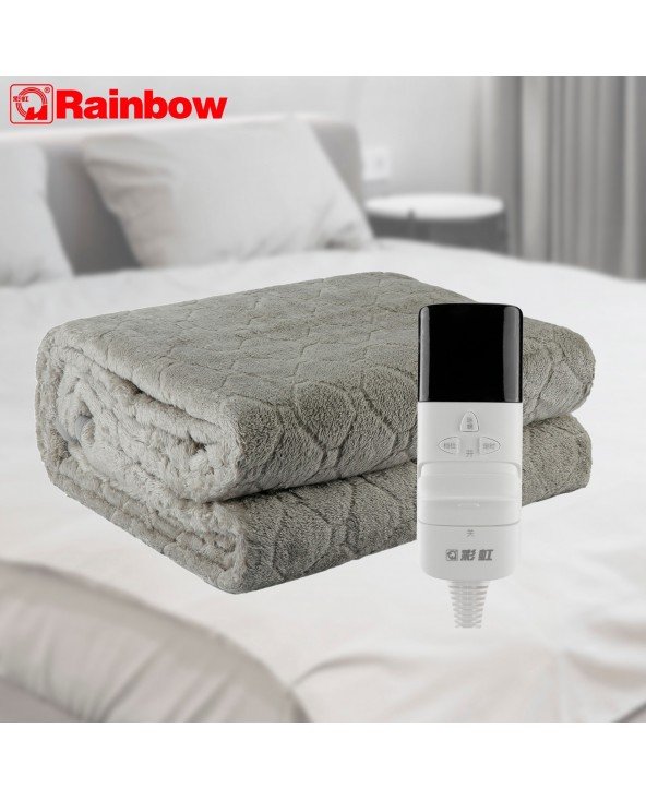 Household Items-Heating-Rainbow Electric Blanket Soft Flannel