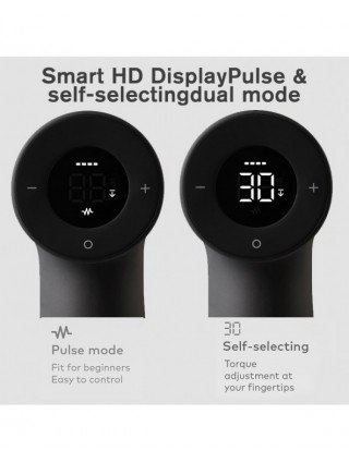 Įrankiai-Elektriniai įrankiai-HOTO bešepetėlinis elektrinis gręžtuvas 12V LED Smart Screen