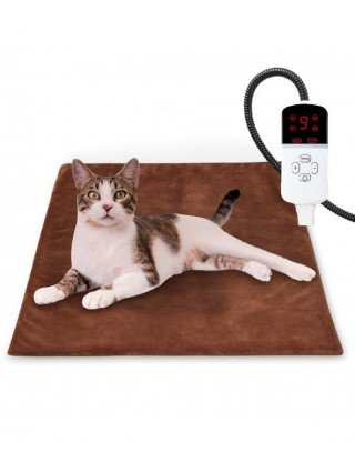 For pets-Stuff for dogs-100/240V Pet Heating Pad With Timer