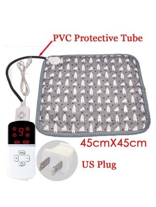 For pets-Stuff for dogs-100/240V Pet Heating Pad With Timer