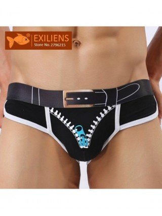 Underwear & Loungewear-Briefs-EXILIENS Brand New Men Underwear