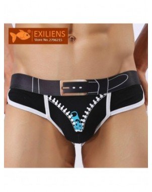 Underwear & Loungewear-Briefs-EXILIENS Brand New Men Underwear