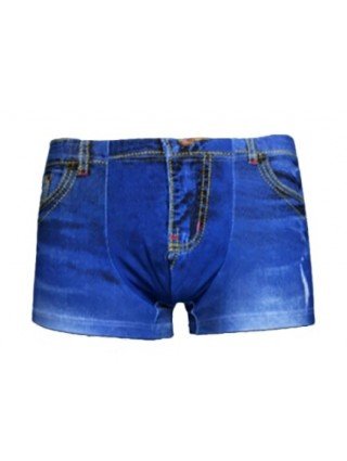 Underwear & Loungewear-Briefs-Mens Shorts Boxers Denim Pattern