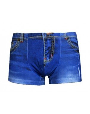 Underwear & Loungewear-Briefs-Mens Shorts Boxers Denim Pattern