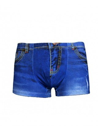 Underwear & Loungewear-Briefs-Mens Shorts Boxers Denim Pattern