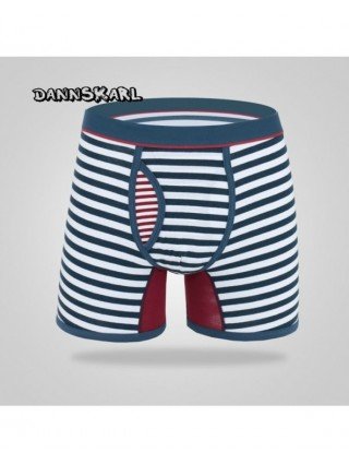 Home-Men's Fashion-M-6XL Fashion Men`s Stripe Boxers Sexy