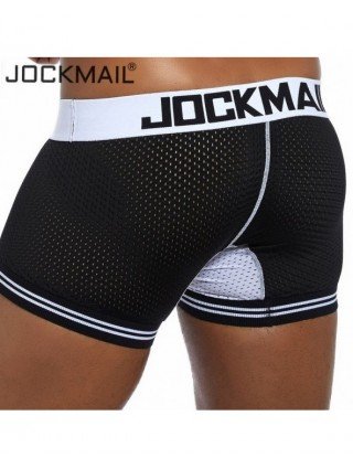 Home-Men's Fashion-JOCKMAIL Boxers Elasticity Mesh Underwear