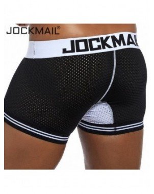 Home-Men's Fashion-JOCKMAIL Boxers Elasticity Mesh Underwear