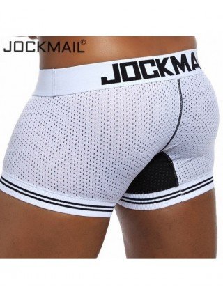 Home-Men's Fashion-JOCKMAIL Boxers Elasticity Mesh Underwear