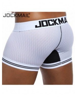 Home-Men's Fashion-JOCKMAIL Boxers Elasticity Mesh Underwear