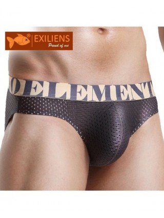 Underwear & Loungewear-Briefs-EXILIENS New Men Brief Silk Mens