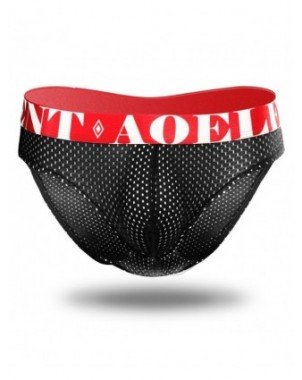 Underwear & Loungewear-Briefs-EXILIENS New Men Brief Silk Mens